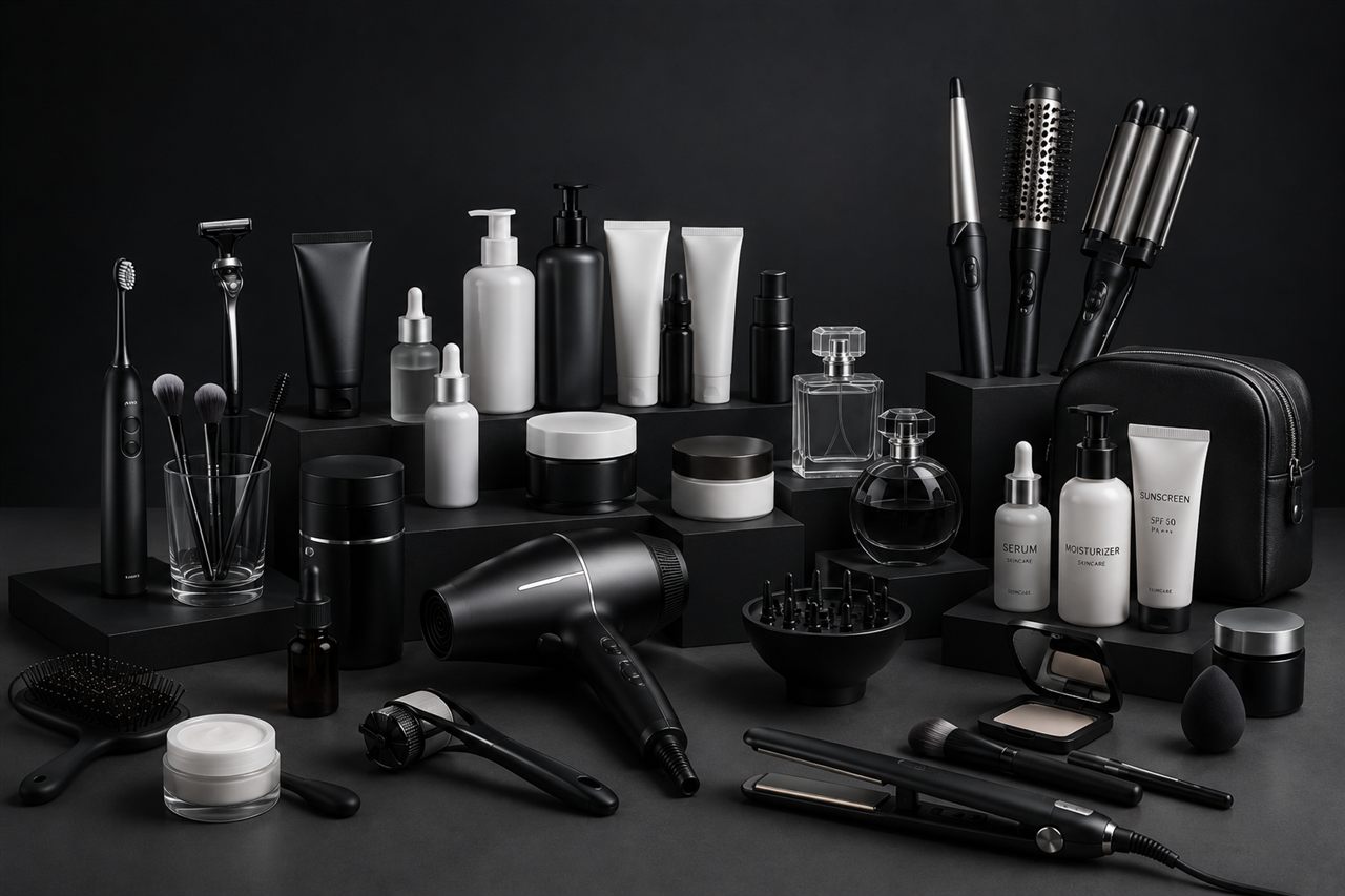 Beauty products range